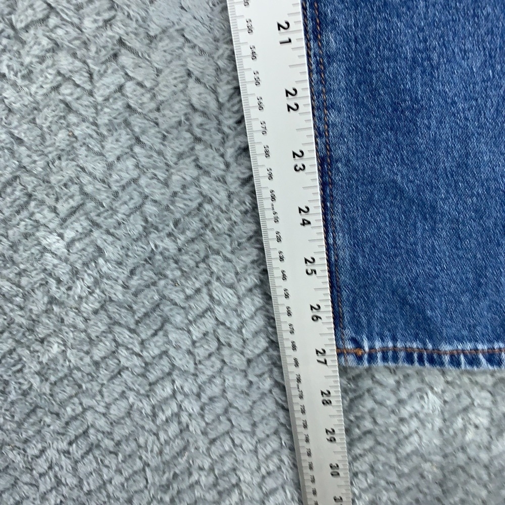 American Eagle Mom Jean Jeans Women's Size 2 Regular Blue Stretch 28x27 - Picture 10 of 11